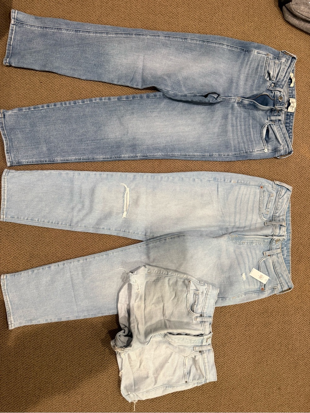 Old Navy Light Wash Women's Skinny Jeans Trio